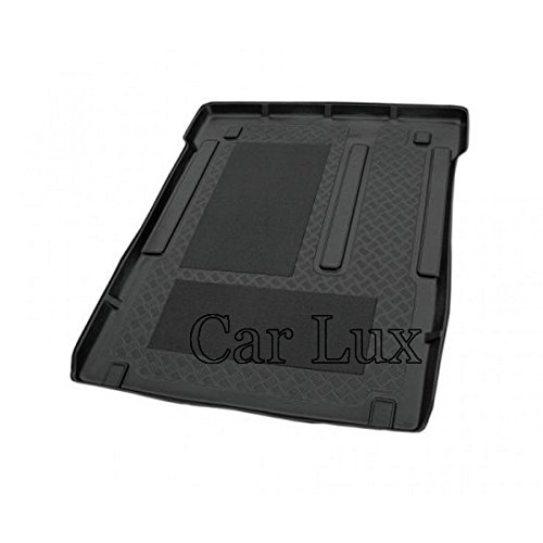 Car Lux AR02305 - Alfombra Bandeja Cubeta Protector Maletero a medida y con antideslizante para Scudo L2 desde 2007-