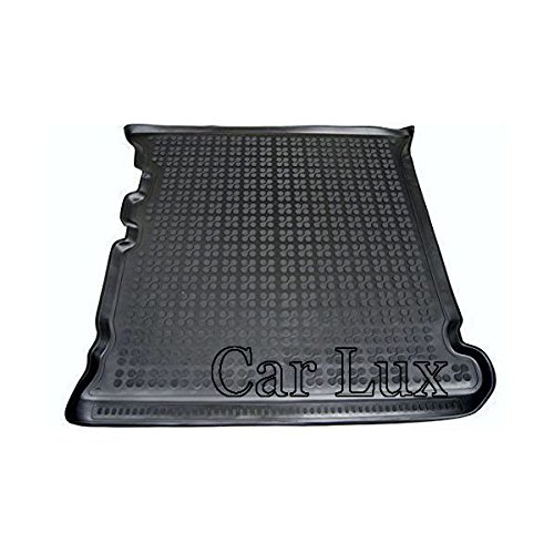 Car Lux AR02390 - Alfombra Cubeta Protector Maletero Goma Premium para Alhambra