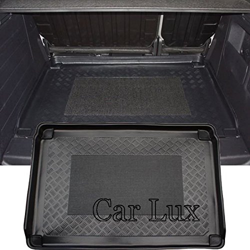 Car Lux AR02972 - Alfombra Cubeta Protector cubre maletero a medida con antideslizante