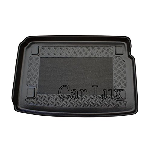 Car Lux AR03146 - Alfombra Cubeta Protector Maletero con Antideslizante para Nemo Desde 2008