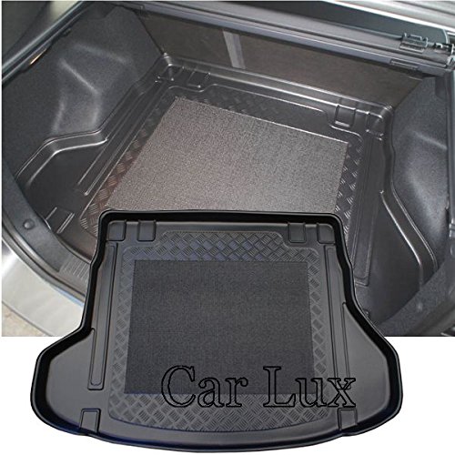 Car Lux AR03280 - Alfombra Protector Cubre Maletero a Medida con Antideslizante para i30 CW