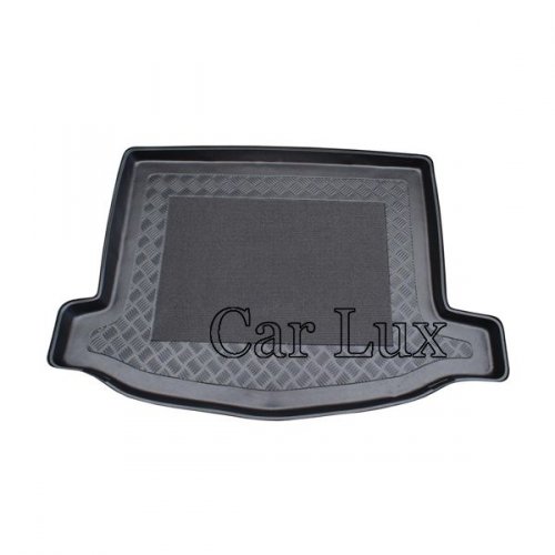 Car Lux AR03281- Alfombra Bandeja Cubeta Protector Cubre Maletero a Medida para Civic Desde 2006- con Antideslizante