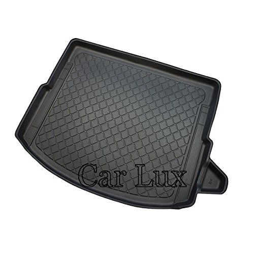 Car Lux AR04476 - Alfombra cubeta Protector Cubre Maletero Extrem a Medida para Discovery Sport