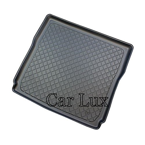 Car Lux AR04626 - Alfombra cubeta Protector Cubre Maletero Extrem a Medida y Antideslizante Rexton de 7 plazas