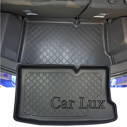 Car Lux - AR05062 Alfombra cubeta Protector Cubre Maletero Extrem a Medida y Antideslizante para KA+ Desde 2017-