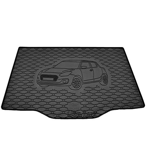 Car Lux AR06054 - Alfombra protector maletero de goma para el SUZUKI Swift desde 2017-