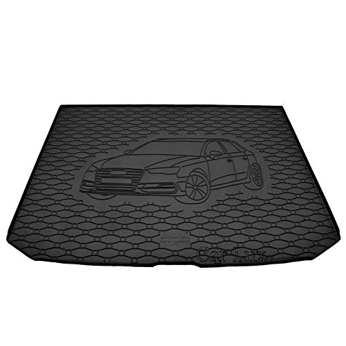 Car Lux AR06088 - Alfombra protector de goma para maletero para Audi A3 Sportback 8V desde 2012-