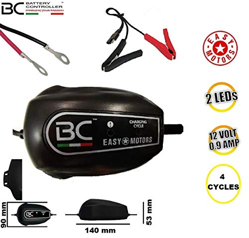 Cargador de batería BC Battery Controller EASY MOTORS Mantenedor de carga 12v 1.2-100 ah AIXAM L/SL/E/S DIESEL 400 97/00