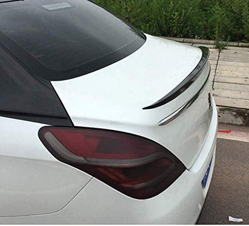 Coche Alerón Trasero Rear Spoiler para Peugeot 308 2012-2015,ABS Car Rear Trunk Techo Spoiler Lip Wing,Coche Spoiler Maletero ala Cola,Negro