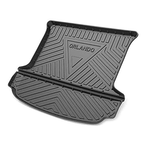 Coche Alfombrillas Maletero Alfombrilla Antideslizante, para Chevrolet Orlando 2018 2019 2020 Impermeable Maletero Trasero Alfombra Protection Accesorios