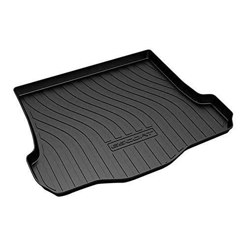 Coche Alfombrillas Maletero Alfombrilla Antideslizante, para Ford Escort 2015-2020 Impermeable Maletero Trasero Alfombra Protection Accesorios