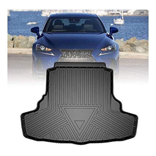 Coche Alfombrillas Maletero Alfombrilla Antideslizante, para Lexus is Sedan 2014-2020 Impermeable Maletero Trasero Alfombra Protection Accesorios