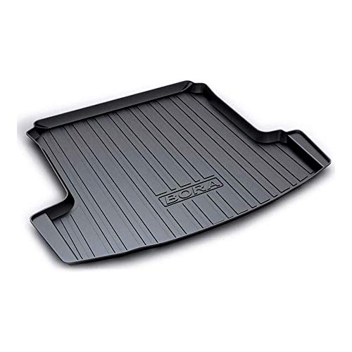 Coche Alfombrillas Maletero Alfombrilla Antideslizante, para Volkswagen VW Bora 2016-2018 Impermeable Maletero Trasero Alfombra Protection Accesorios