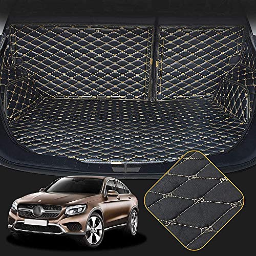 Coche Alfombrillas Maletero, para Mercedes-Benz Klasse GLC X253 C253 2016-2019 Goma Alfombrillas antideslizantes Impermeable Maletero Trasero Alfombra Protection Accesorios