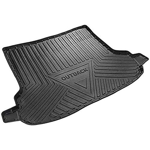 Coche Alfombrillas para maletero Goma Alfombrillas antideslizantes Impermeable Maletero Trasero Alfombra Protection Accesorios, para Subaru Outback 2015 2016 2017 2018 2019