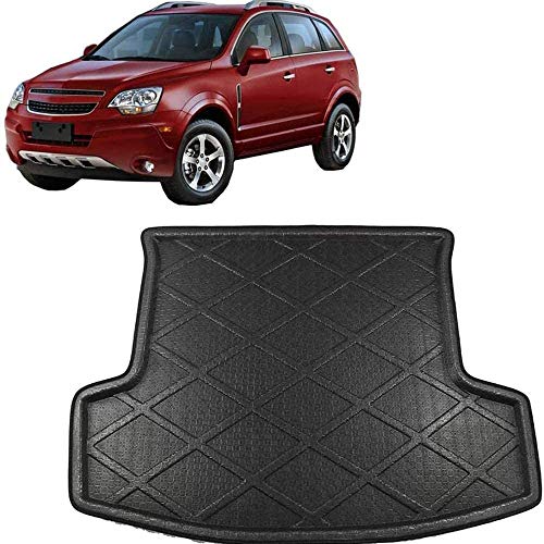 Coche Goma Alfombrillas Para Maletero, para Chevrolet Holden Captiva 7-Seat 2006-2017 Antideslizante Impermeable Bandeja De Revestimiento De Maletero Interior Protection Accesorios