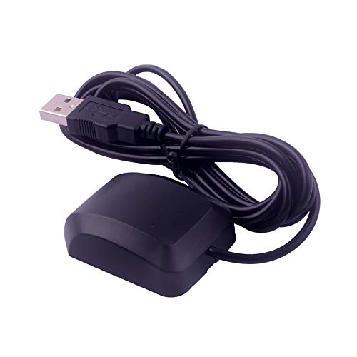 DIYmalls VK-162 G-Mouse USB GPS Dongle Módulo externa remoto Montaje USB GPS Antena para Raspberry Pi Soporte Google Earth Windows Linux