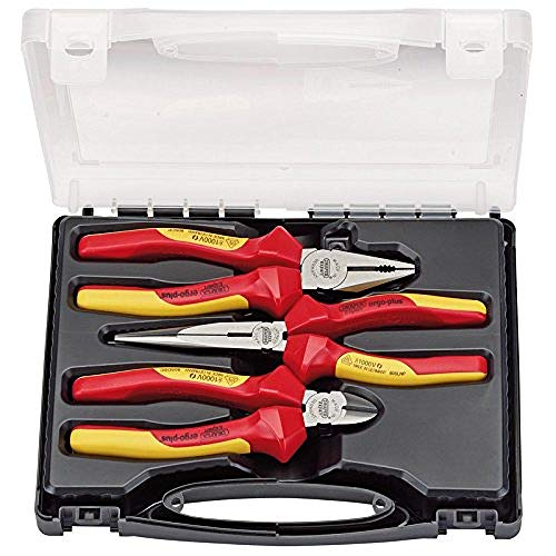 Draper Tools 53201 VDE Expert Ergo Plus Slim line juego de alicates (3 piezas)