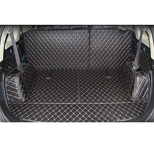 FANGPAN Alfombrillas Personalizadas para Maletero de Coche, para kia carens 2013 2014 2015 2016 2017 2018 2019 2020, Alfombra de Cuero para Maletero de Coche, Forro de Carga, Alfombra