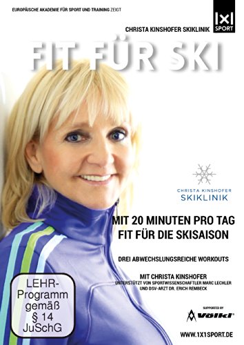 FIT FÜR SKI - Mit 20 Minuten pro Tag fit für die Skisaison [Alemania] [DVD]