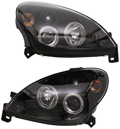 FK Automotive FKFS8023 Faros Delanteros, Color Negro