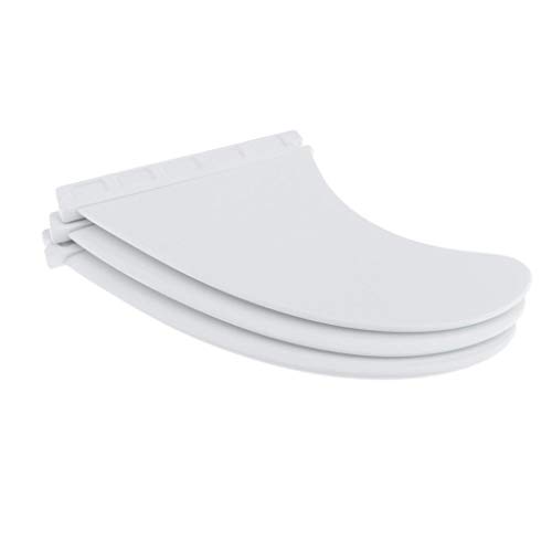 freneci Juego de 3 Piezas de Aletas de Tabla de Surf Longboard Surfing Thruster Fin Parts - Blanco, 14cm