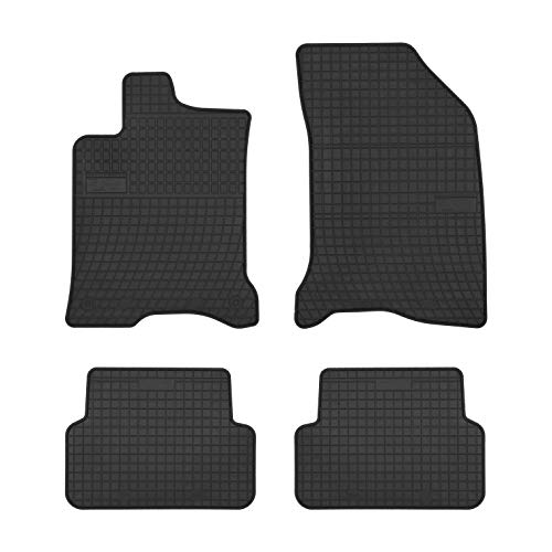 Frogum Alfombrillas de Goma Compatible con Renault Laguna II 2001-2007 | Accesorios Coche Alfombra Goma Suelo