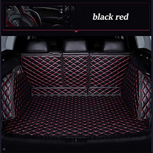 Funda De Maletero De Coche Maletero Coche para Volvo V90 S80 Xc40 S60 Xc90 C30 Xc60 V60 S90 S40 V40 Protector Cubre Maletero Coche Accesorios Coche-Negro Rojo