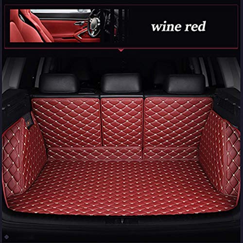 Funda De Maletero De Coche Maletero Coche para Volvo Xc40 S60 Xc90 V90 S80 C30 Xc60 V60 XC-Classi S90 S40 V40 Protector Cubre Maletero Coche Accesorios Coche-Rojo Vino