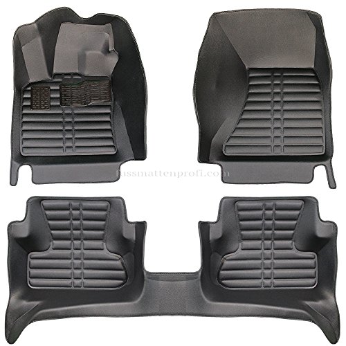 fussmattenprofi.com Tappetini Auto Alfombrilla para Coche Adecuado para Audi Q5 (8R) 2008-2016