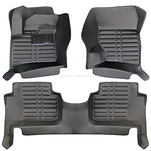 fussmattenprofi.com Tappetini Auto Alfombrilla para Coche Adecuado para Audi Q7 (4L) 2005-2015