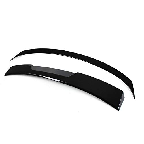 FYLYHWY Coche Black Wing Troncer Spoiler + Window Techo Techo Spoiler para fit for h o n d a para Accord 2018~2019 Piezas Exteriores Piezas de Labios Spoiler