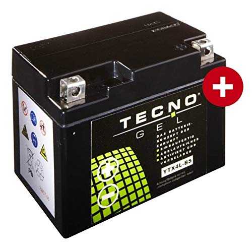 Gel Batería YTX4L-BS Aeon Revo 50 W 2004 – 2007 de Tecno