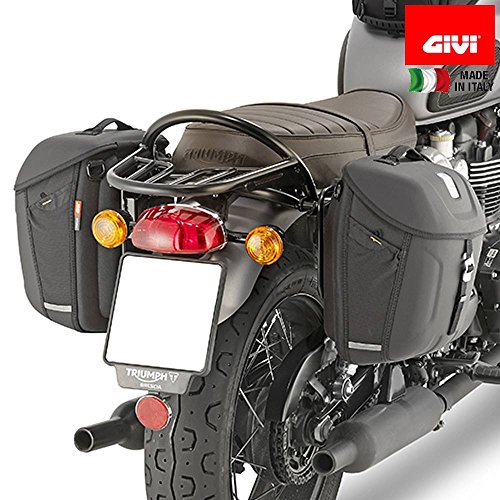 GIVI TMT6410 Alforjas para sillín MT501, Negro, 40