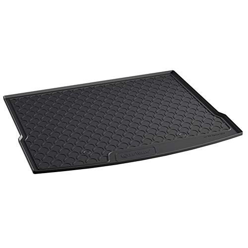 Gledring Alfombra de Rubbasol (Goma) Maletero Compatible con Volkswagen Tiguan II 2016- (5 Personas) (Suelo de Carga Alta), Negro