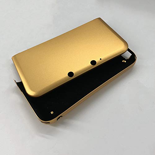 GOZAR Carcasa De Aluminio Duro De Metal Multicolor Carcasa para 3Ds XL Ll - Oro