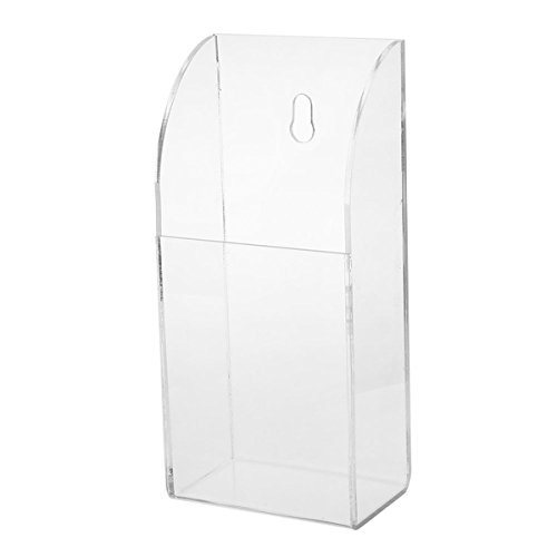 HEALLILY - Soporte de pared para mando a distancia de aire acondicionado, acrílico, As Shown, 14 x 7.5 x 4.2cm