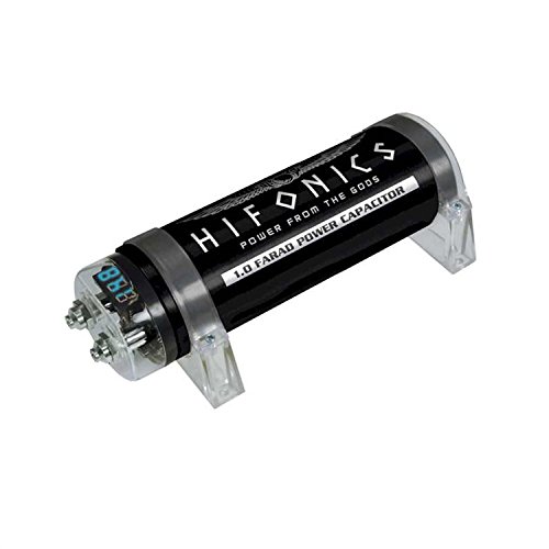 Hifonics HFC1000 limitador de tensión Negro - Regleta (Negro, 260 mm, 76 mm, 76 mm, 76 x 76 x 260 mm)