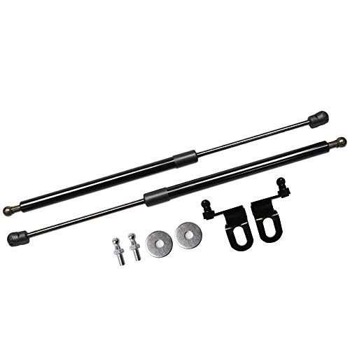 JINBINB / Ajuste for Mitsubishi Pajero/Montero/Shogun V20 NH NJ NL 1990-2000 Delanteras Bonnet Capilla Gas Struts Ayuda de la elevación de Choque Amortiguador Amortiguador (Color : Normal Black)