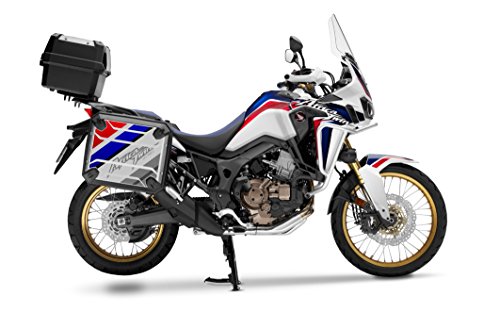 Kit 2 PROTECCIÓN Adhesiva Bolsas DE Suitcase Africa Twin CRF1000L VHA-001 (Tricolor)