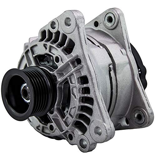 LZZJ Alternadores 037903025F alternador generador 6 Costillas para VW Bora 2000-2005 Salón Finca para Skoda Fabia 1999-2007 6 56mm generador