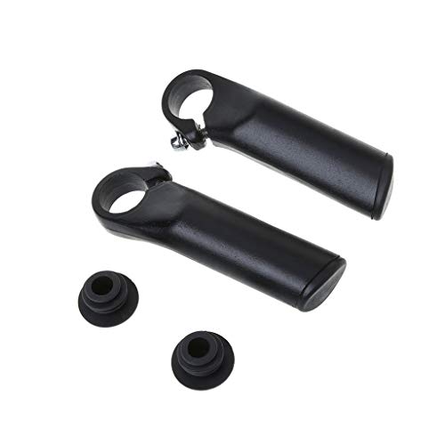 niumanery 2pcs Bicycle Bar End Grips Aluminum Alloy 22.2mm Handlebar Rest MTB Folding Bike