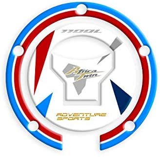 PROTECCIÓN DE Tapa DE Combustible Resina 3D Africa Twin CRF 1100 L Adventure Sports GP-649 (Tricolor)