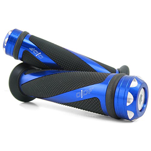 Puños compatibles con Daelim Otello, S3, S300, Streezer, Daystar, SV 125 (bobina/azul)