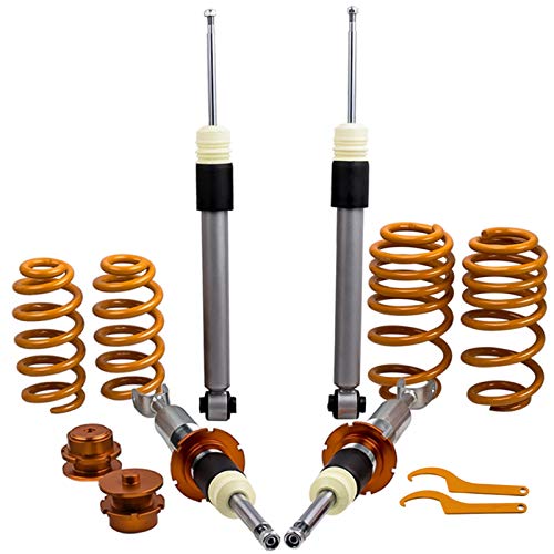 RKRLJX Amortiguador de automóviles KYB KYB COILOVER ABSORTE Ajuste fit for Audi A4 B6 B7 (8E) Todos los Modelos 2WD / Quattro 2001 2002 Suspension 2000-2008 Kit Trasero Delantero