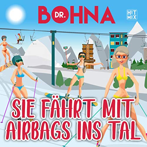 Sie fährt mit Airbags ins Tal