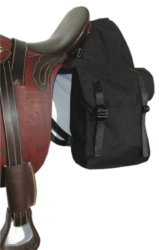 Sillín funda para caballos, pack funda | doble Pack – Bolsa de nailon/cordura, color negro