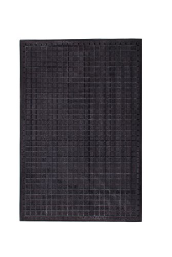 SUMEX Bas4832 - Alfombra Goma Universal, 1Pc, 48X32 cm, 650G, Negra