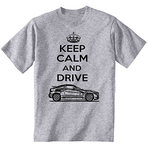 TEESANDENGINES ALFA Romeo SZ Keep Calm Camiseta gris para hombre Gris gris 4XL