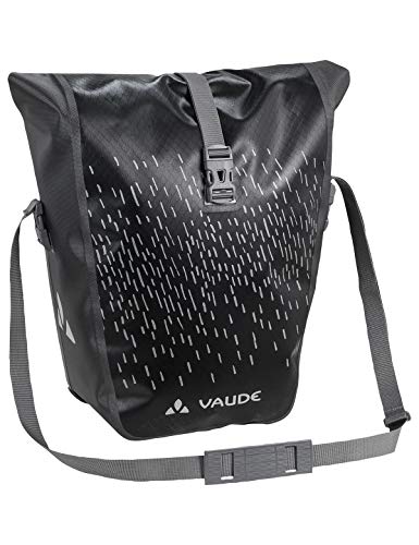 VAUDE Aqua Back Luminum Single Alforja, Unisex Adulto, Negro, Talla Única